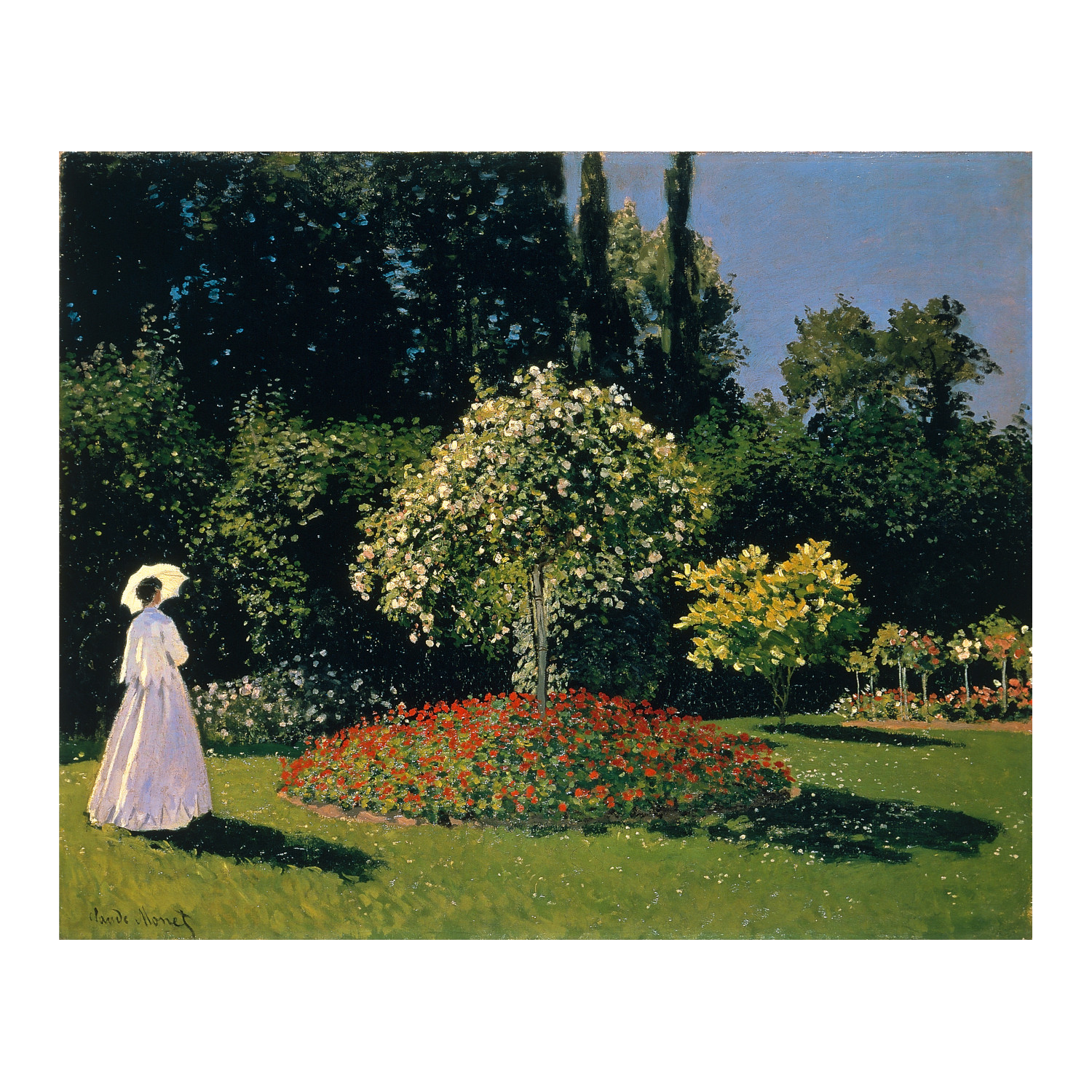 Women in The Garden by Calude Monet